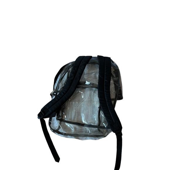 Clear See-Through School Backpack - Picture 2 of 2